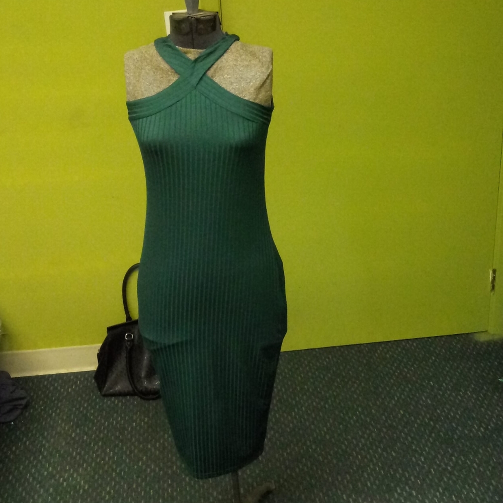 another story brand stretch slim fitting dress